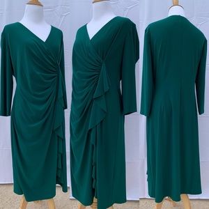 Dark Green Dress